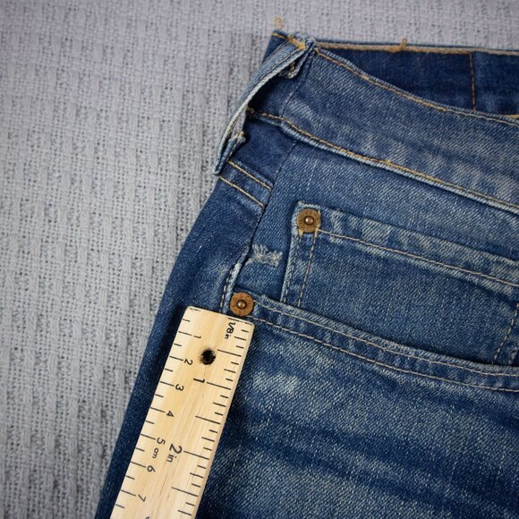 Levi's 541 Relaxed Casual Thrashed Jeans 36x32 - Picture 5 of 8